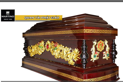 Gói mai táng quan tài gỗ tràm